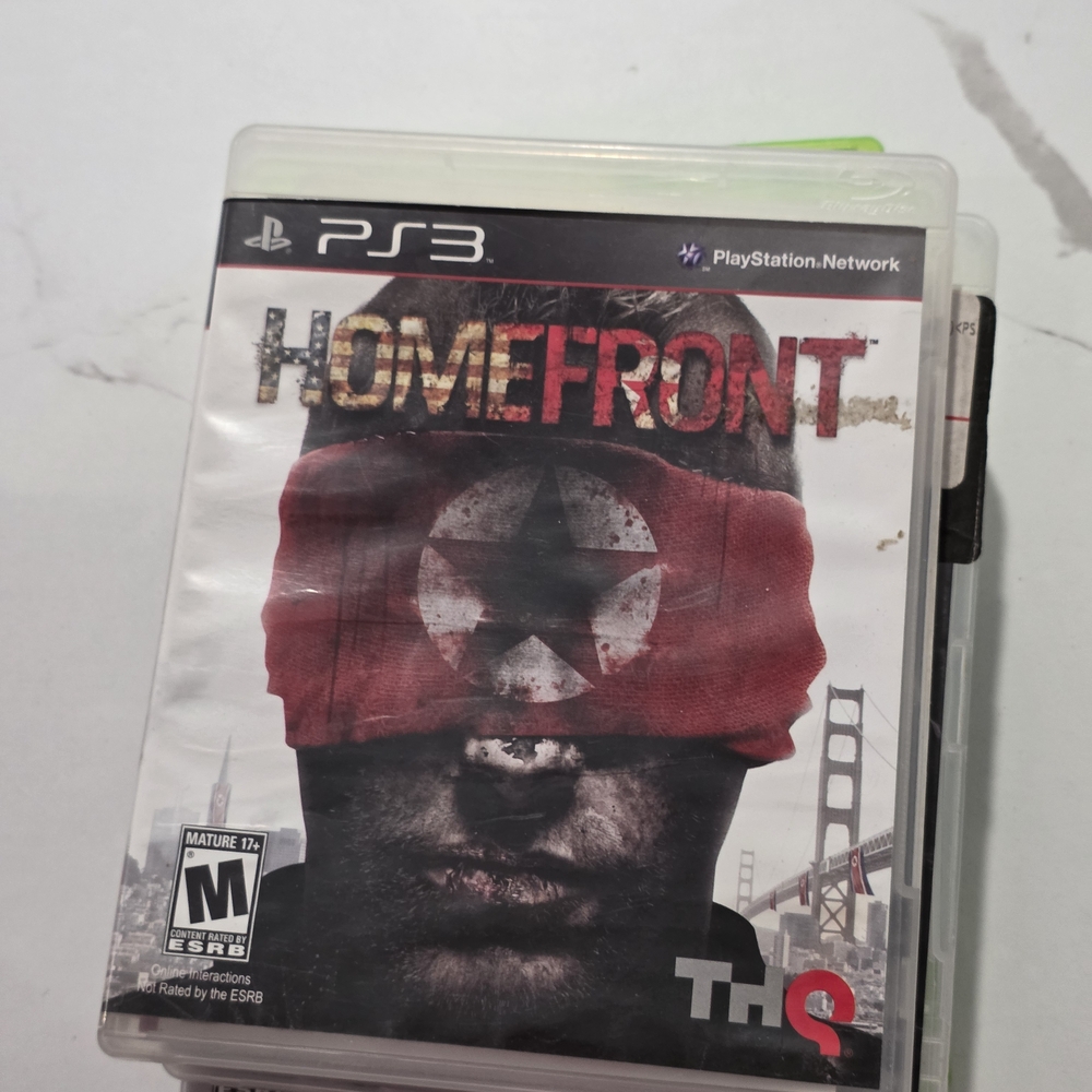 HQ Homefront PS3 Game - Red and Black